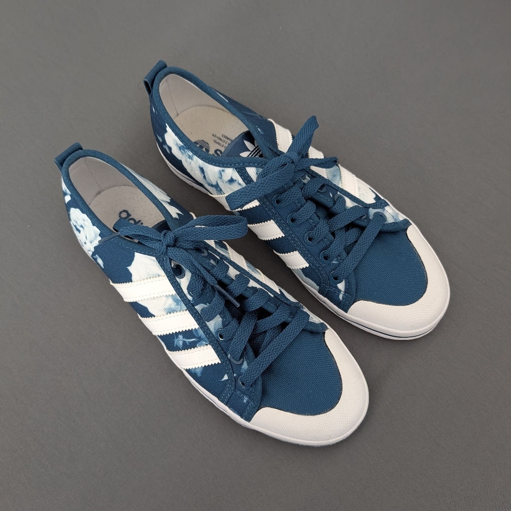 Adidas Floral Casual Sneakers Women's Size 7 ½
